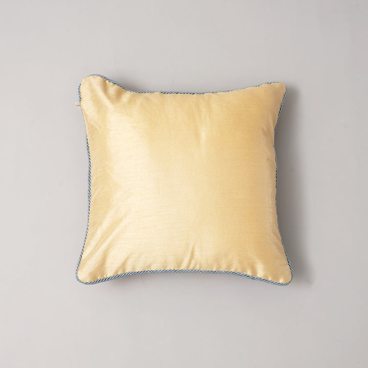 HOUSSE DE COUSSIN IMPRIMÉE EN COTON VISCOSE AVEC PIPING - DELHI-1156