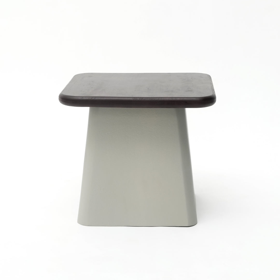 Aron End Table with Dual Top & Bottom Storage Shelf
