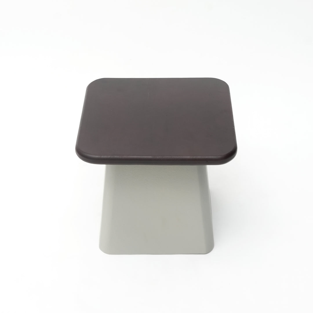 Aron End Table with Dual Top & Bottom Storage Shelf