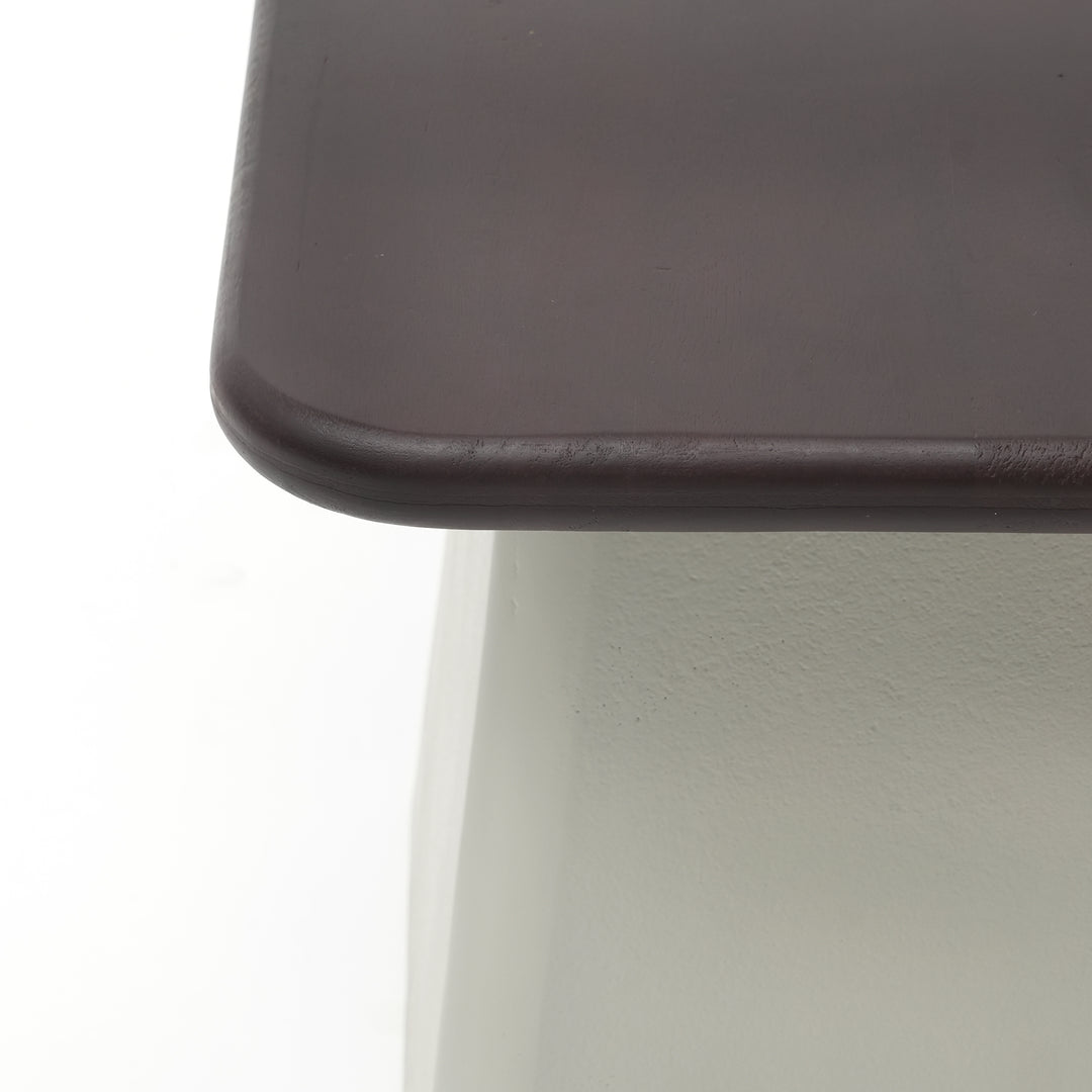 Aron End Table with Dual Top & Bottom Storage Shelf