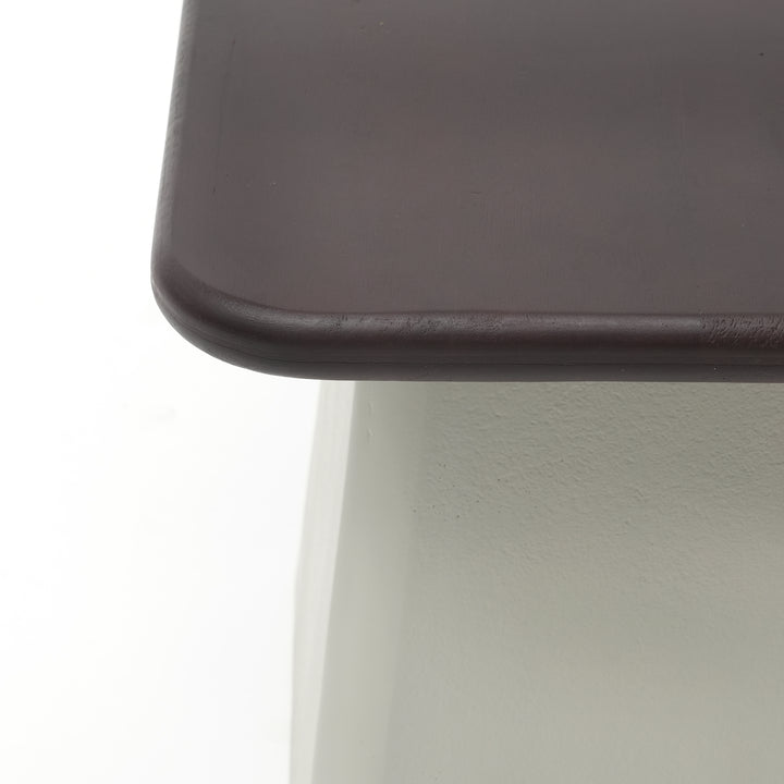 Aron End Table with Dual Top & Bottom Storage Shelf