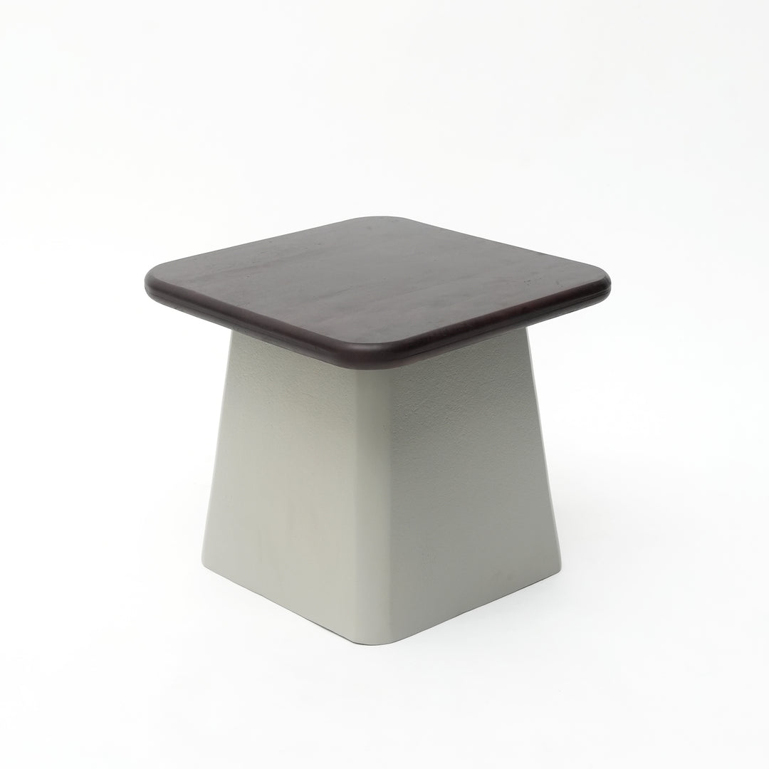 Aron End Table with Dual Top & Bottom Storage Shelf