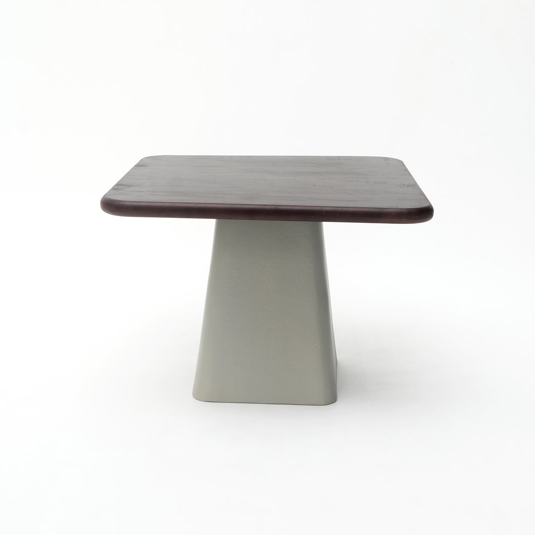 Marlie Side Table with Top & Bottom Shelf – Modern European Accent Table