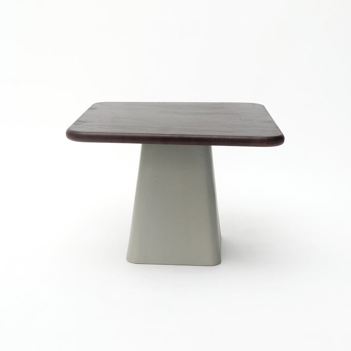Marlie Side Table with Top & Bottom Shelf – Modern European Accent Table
