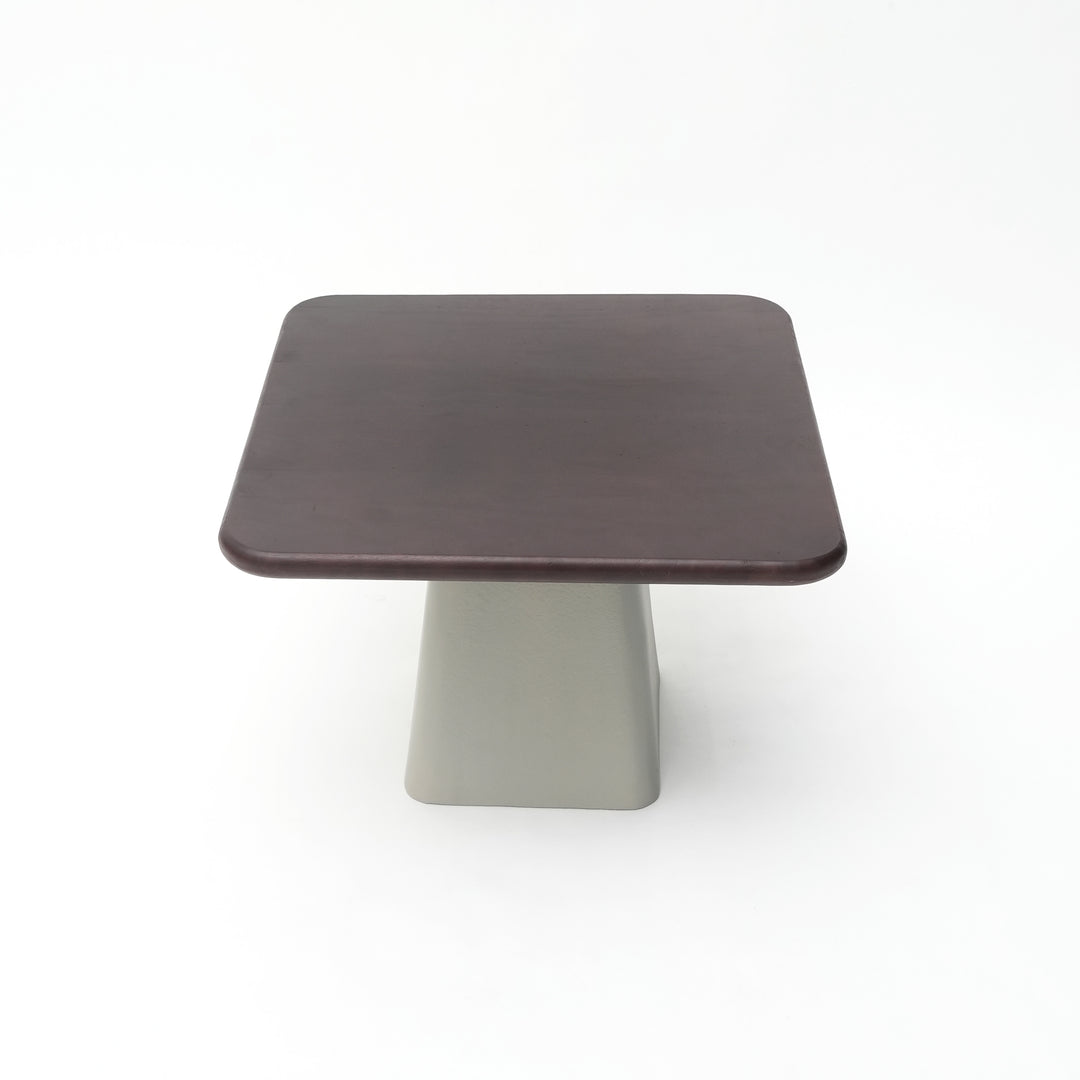 Marlie Side Table with Top & Bottom Shelf – Modern European Accent Table