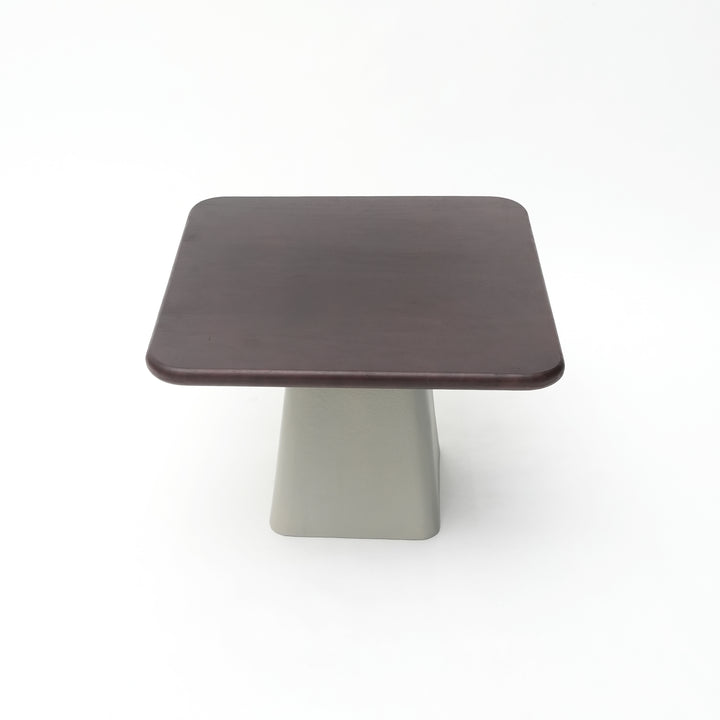 Marlie Side Table with Top & Bottom Shelf – Modern European Accent Table