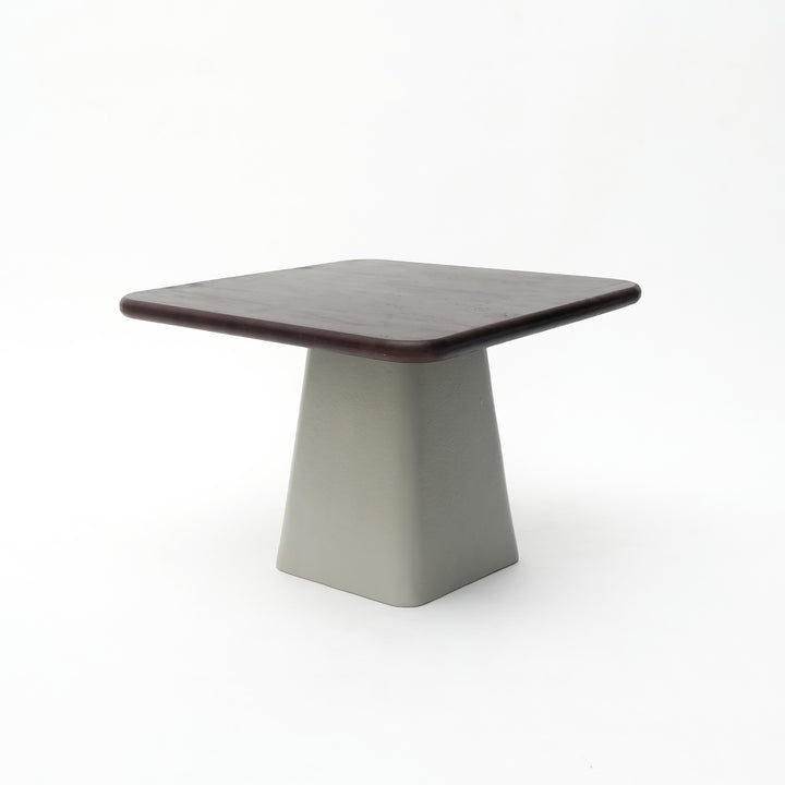 Marlie Side Table with Top & Bottom Shelf – Modern European Accent Table