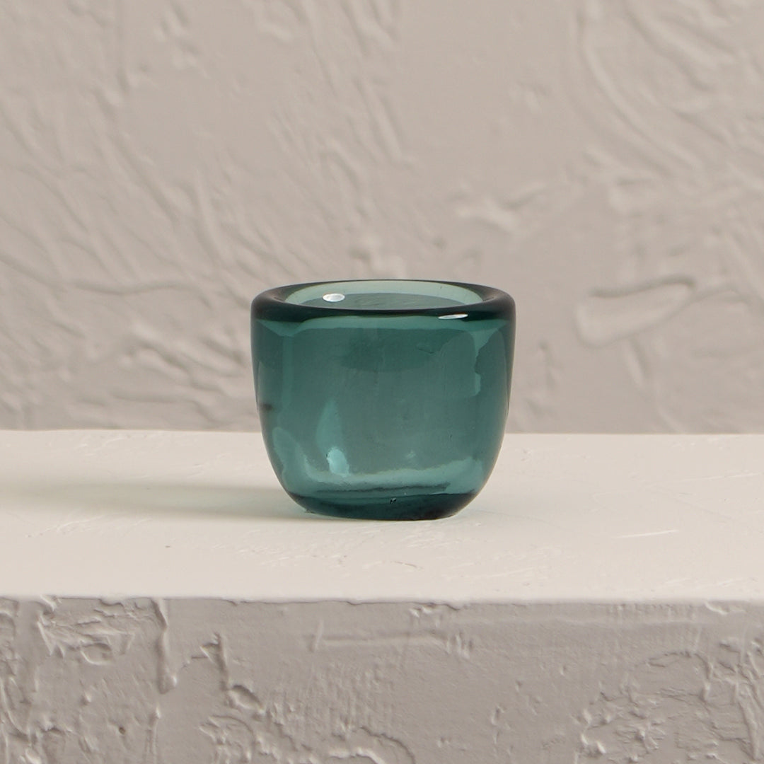 Glass Votive - Blue