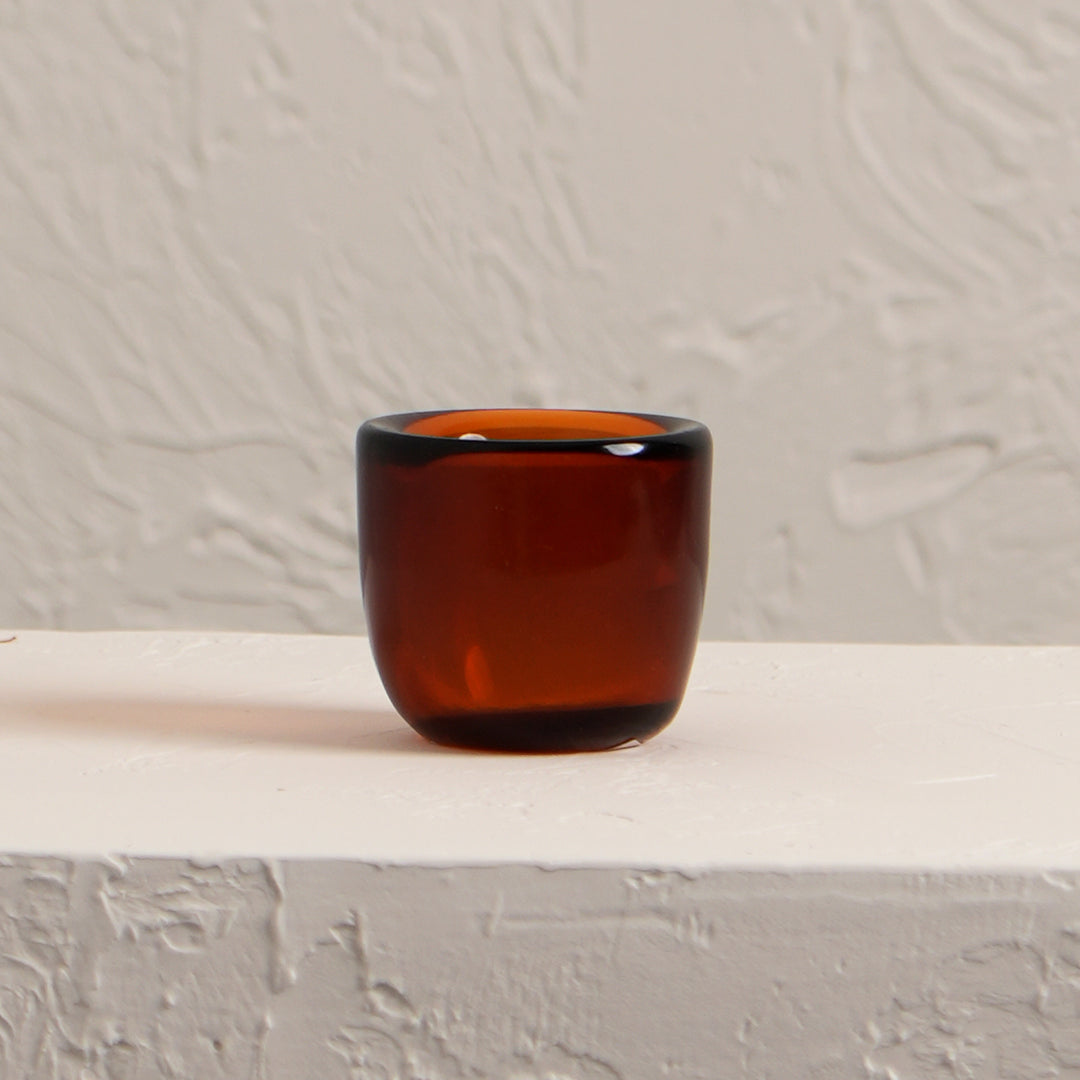 Glass Votive - Amber