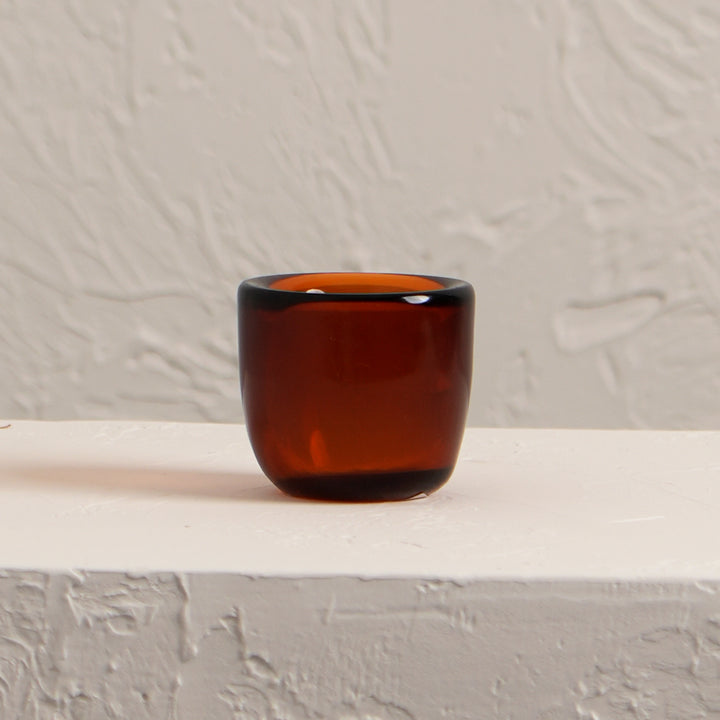 Glass Votive - Amber
