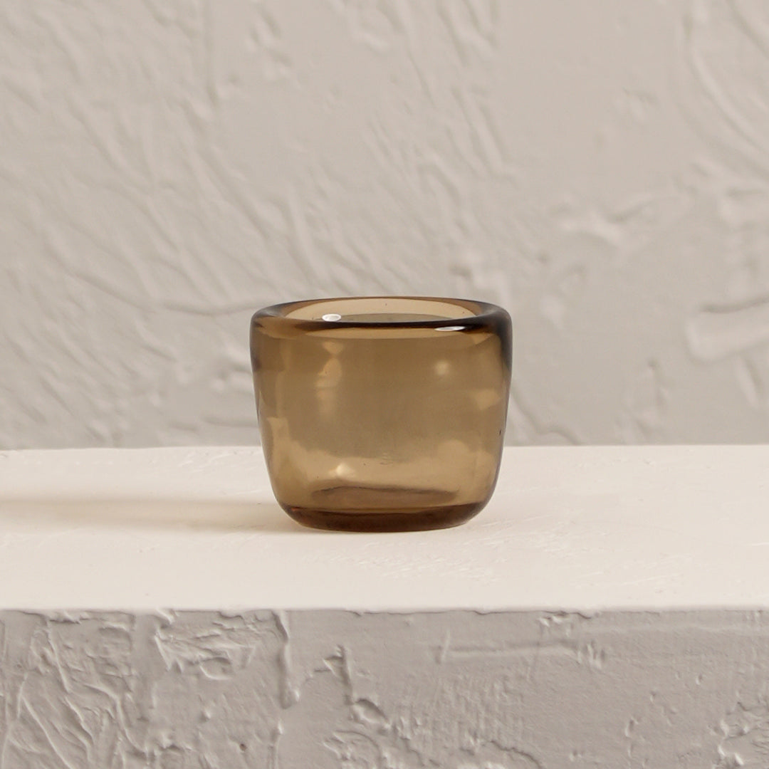 Glass Votive - Smoke