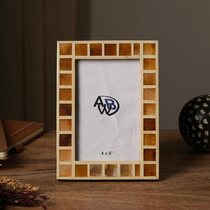 Cornice fotografica decorativa con motivo chic – dimensione immagine 5x7