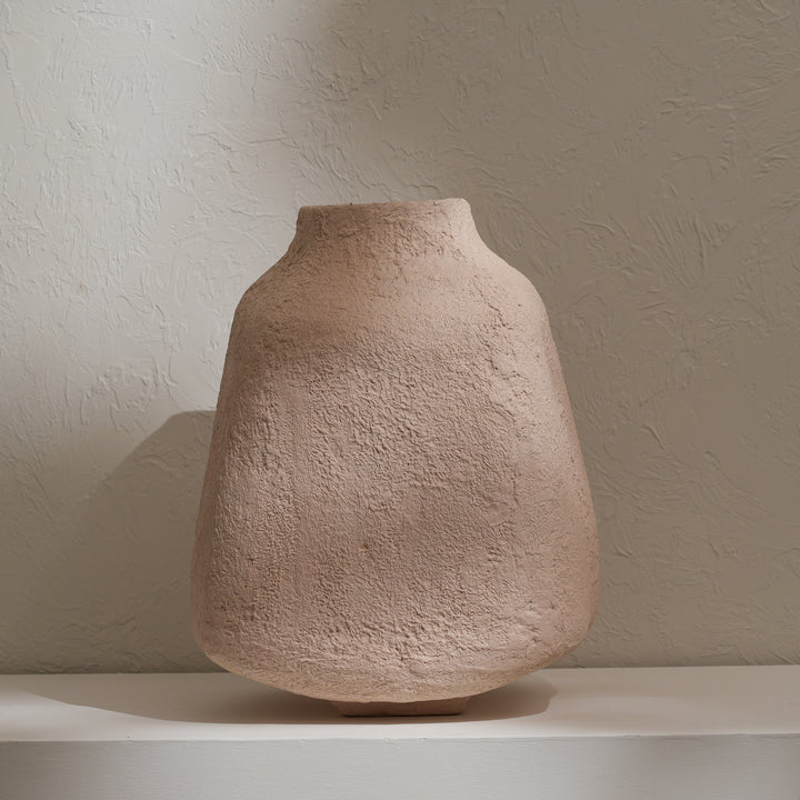 Vase(41X41X53) - Beige