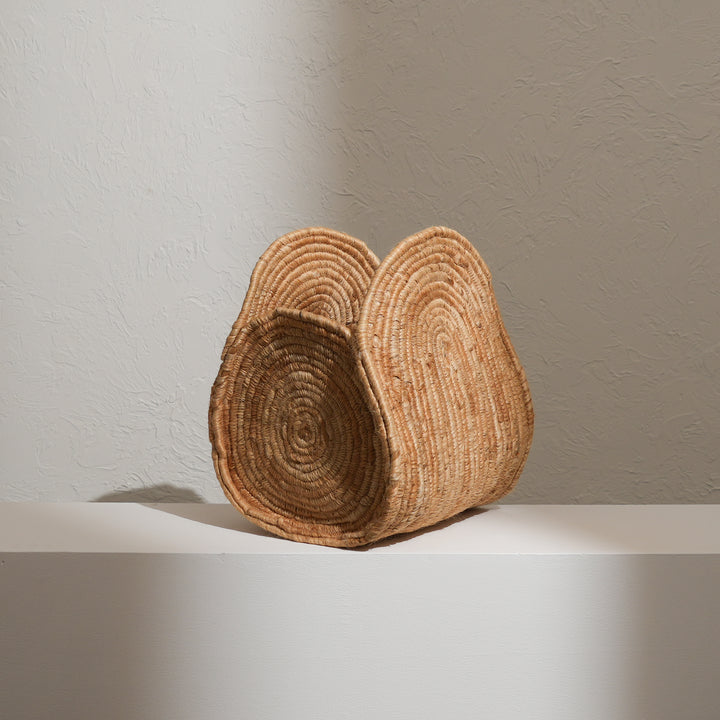 Jute Storage Basket  - Light Brown
