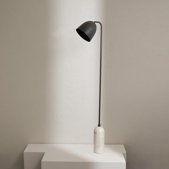 Cusp Floor Lamp - Black White