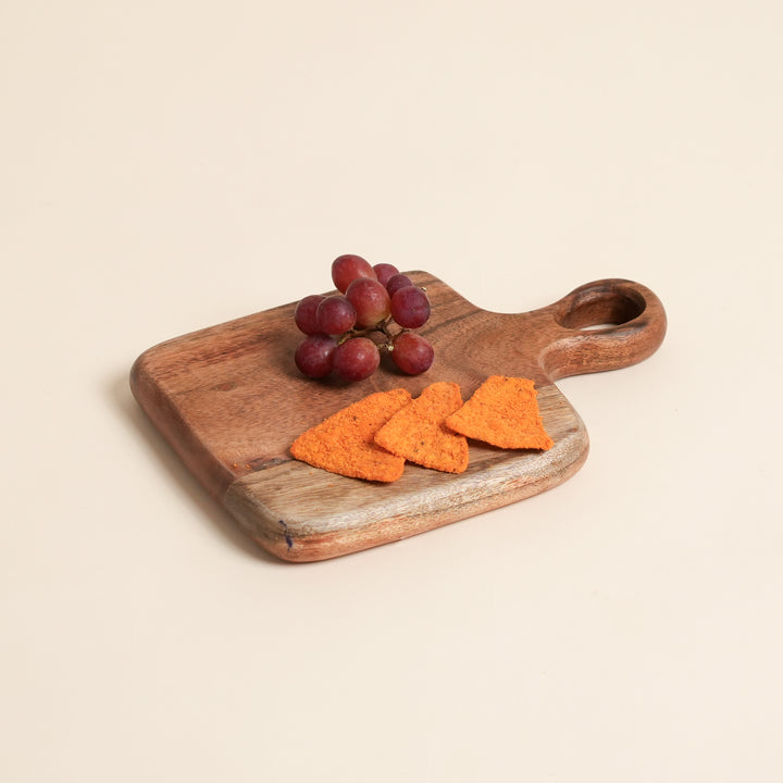 Timber Craft Chopping Board in Natural Acacia Wood 15x22 cm