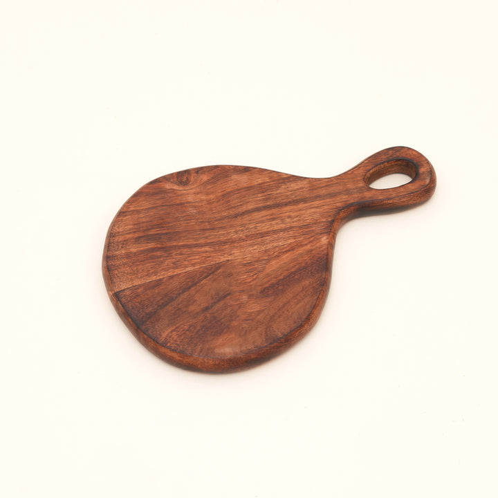 Heritage Teardrop Chopping Board in Acacia Wood 18x28 cm