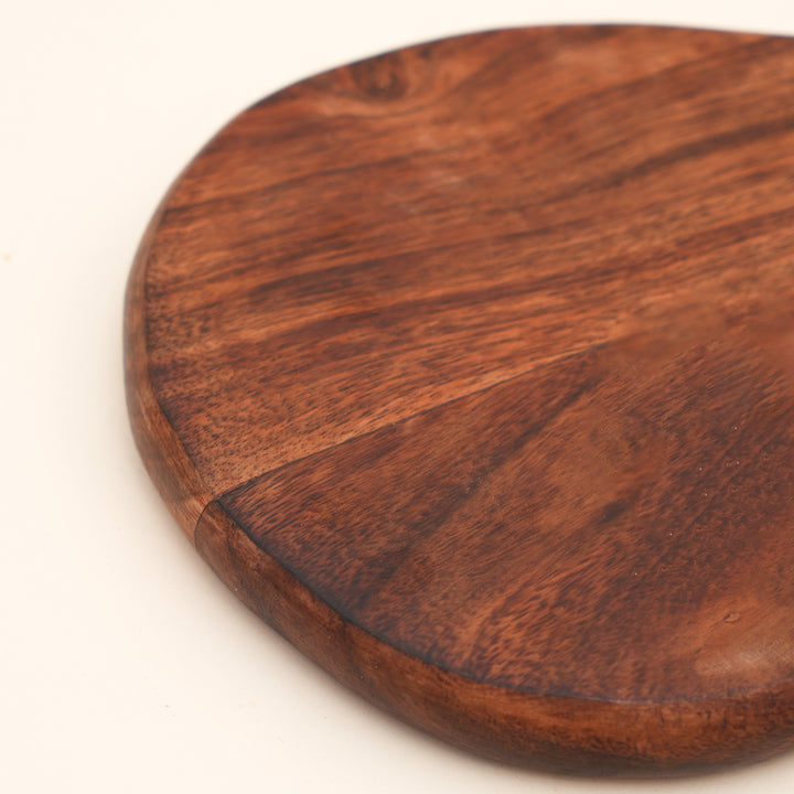 Heritage Teardrop Chopping Board in Acacia Wood 18x28 cm