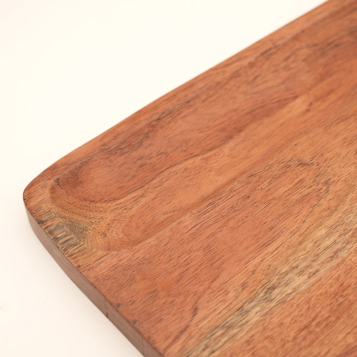 Classic Acacia Wood Chopping Board with Handle 20x45cm