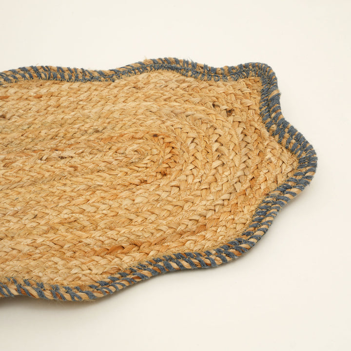 Grey Jute Braided Table Runner 14x72 in – Handcrafted Eco-Friendly Dining Decor