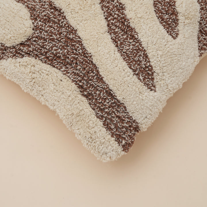 Sandrift Loop Textured Cotton Cushion with Filler 46cm