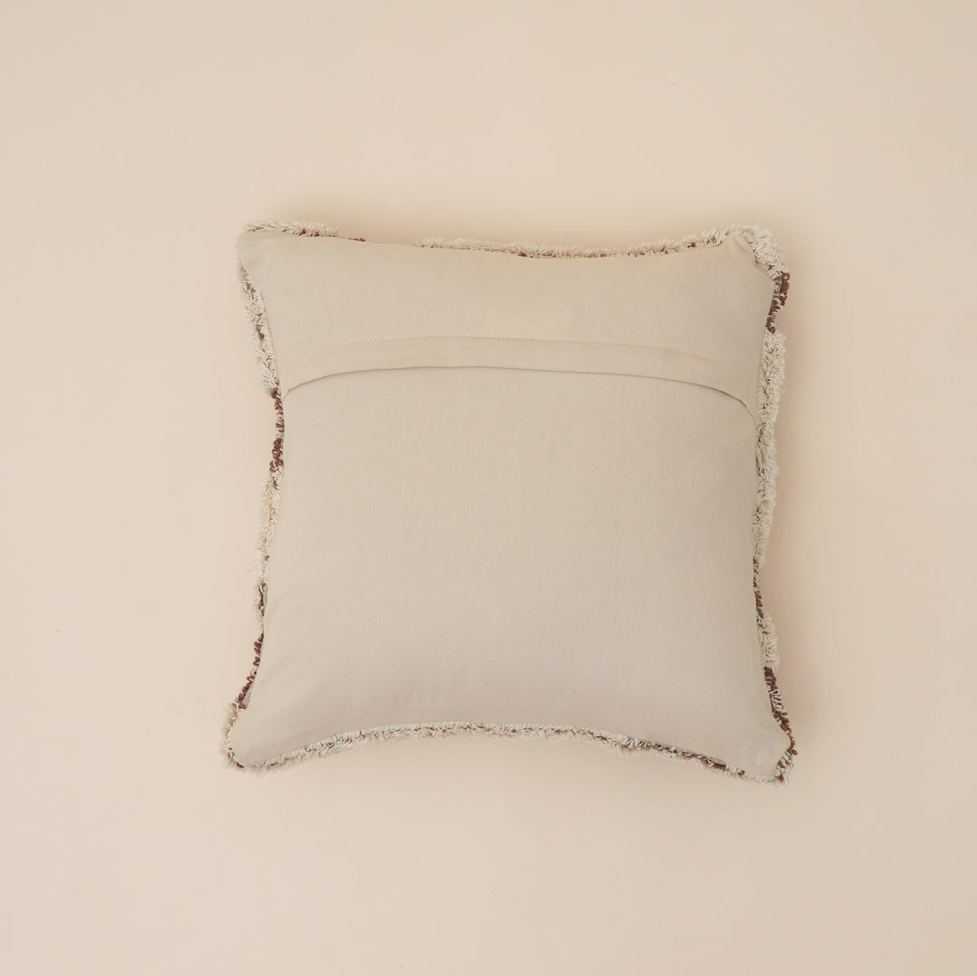 Sandrift Loop Textured Cotton Cushion with Filler 46cm