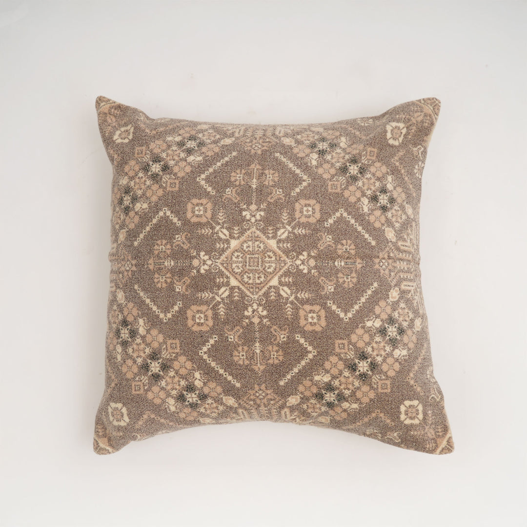 Frost Geometry Printed Cushion – 45 × 45 cm