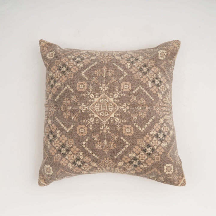 Frost Geometry Printed Cushion – 45 × 45 cm