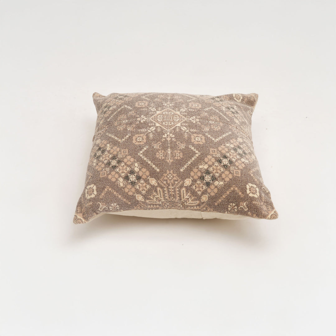 Frost Geometry Printed Cushion – 45 × 45 cm