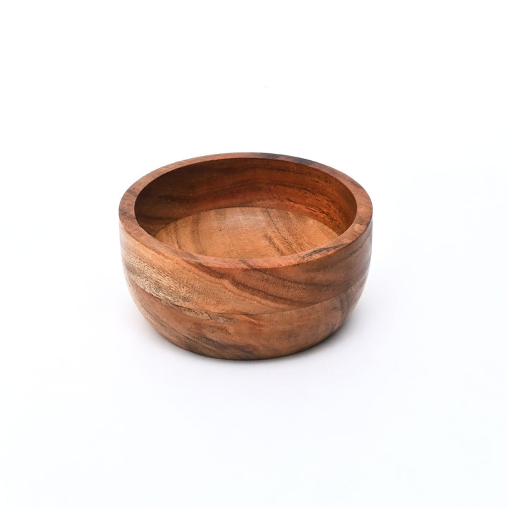 Medium Wooden Bowls Set of 4 – Natural Finish