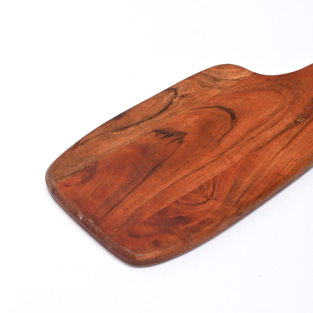 Wooden Paddle Cutting Board Set of 3 Kitchen Serving Boards