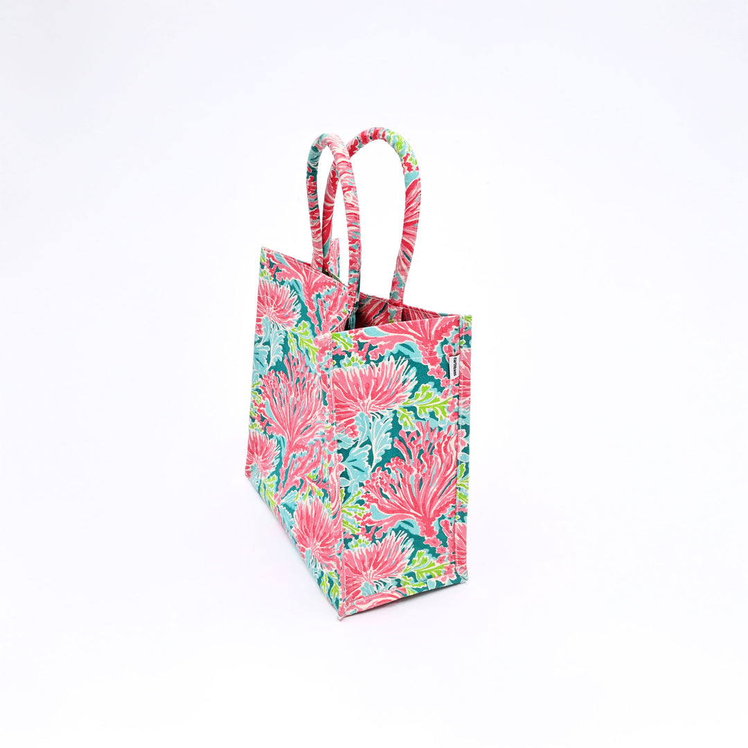 Reef Radiance Canvas Gift Bag – Eco-Friendly Cotton Tote