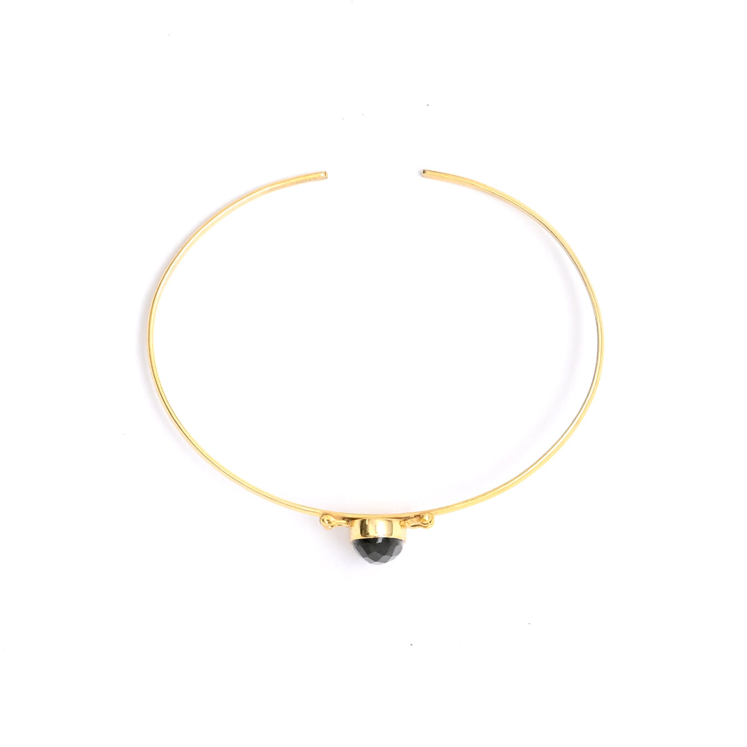 Labradorite Bangle – Radiant Polished Finish