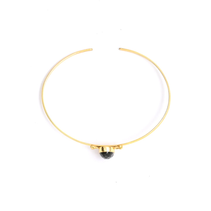 Labradorite Bangle – Radiant Polished Finish