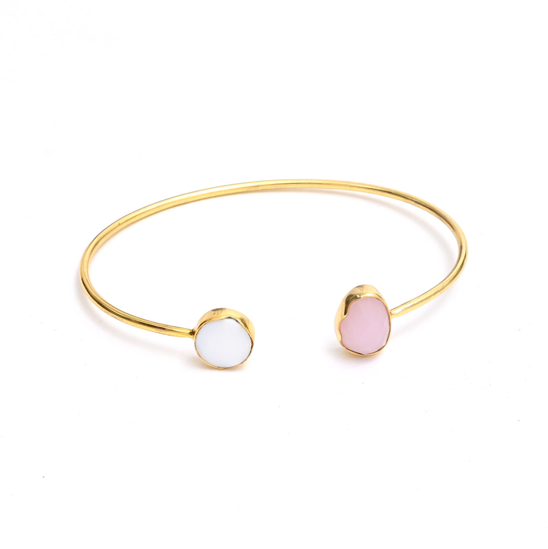 Gold Bracelet – Blossom Detailing