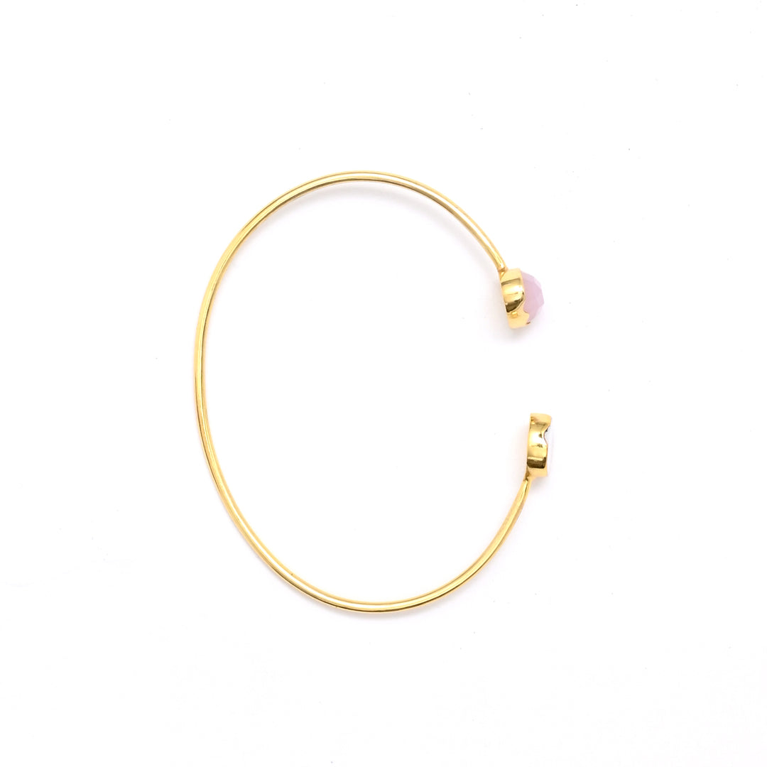 Gold Bracelet – Blossom Detailing