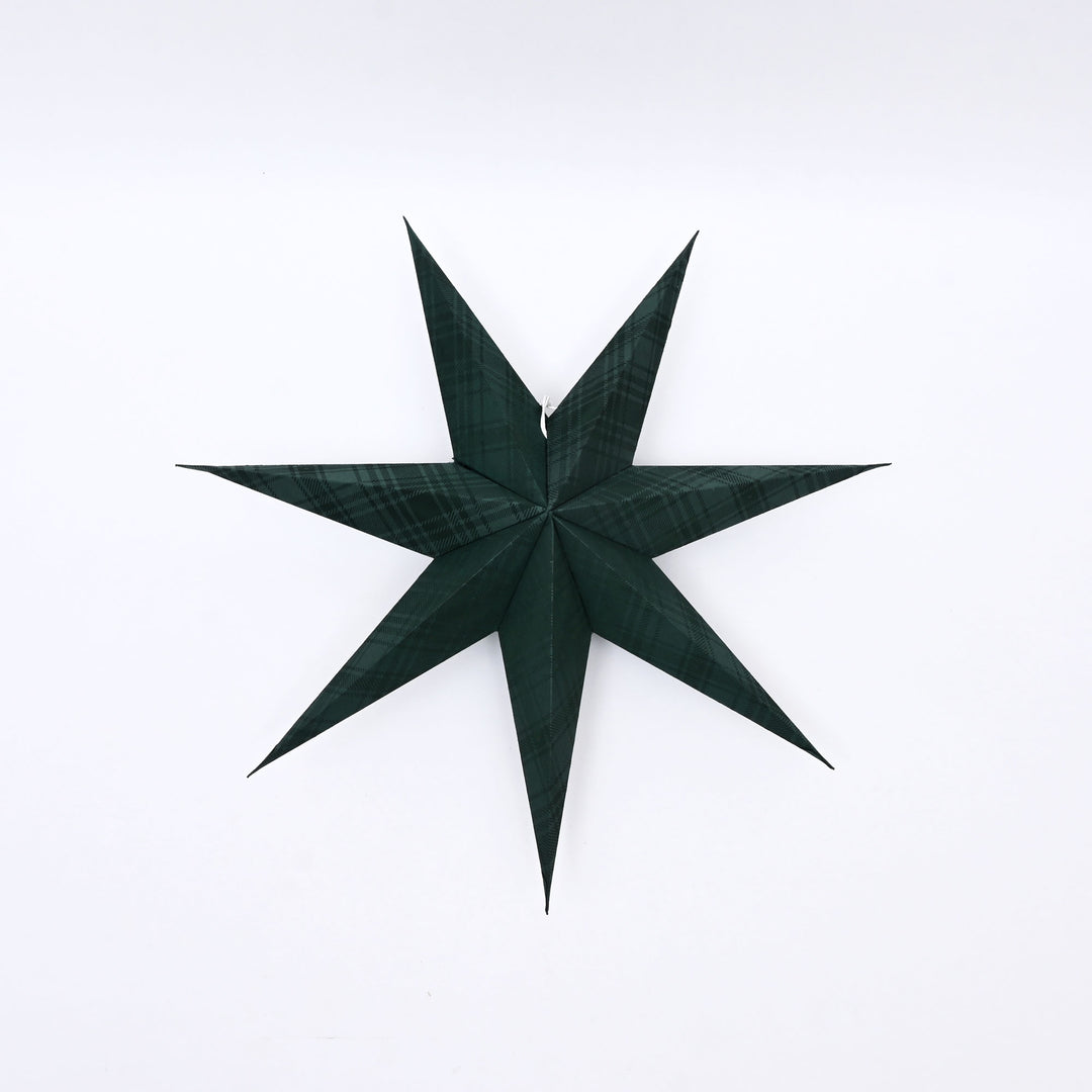 7-Point Paper Star Christmas Hanging Décor – 75 cm
