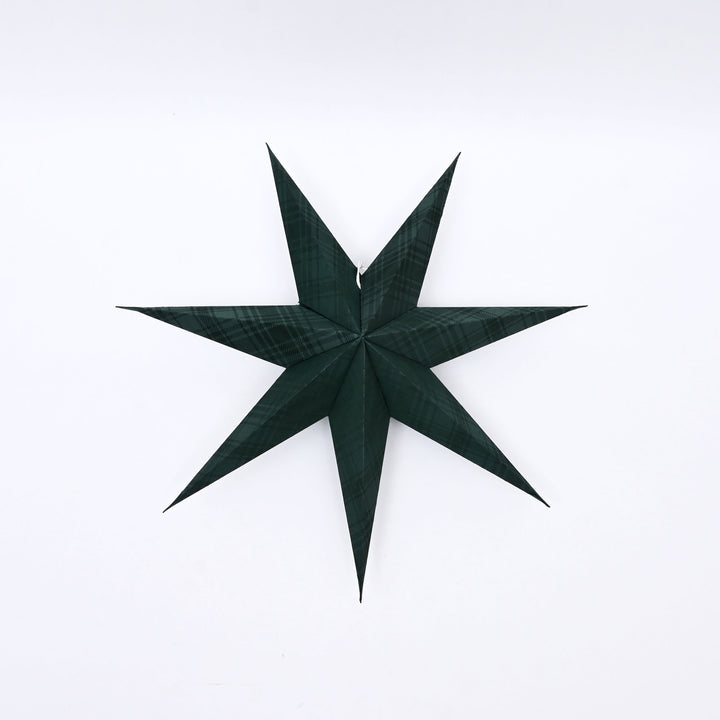 7-Point Paper Star Christmas Hanging Décor – 75 cm