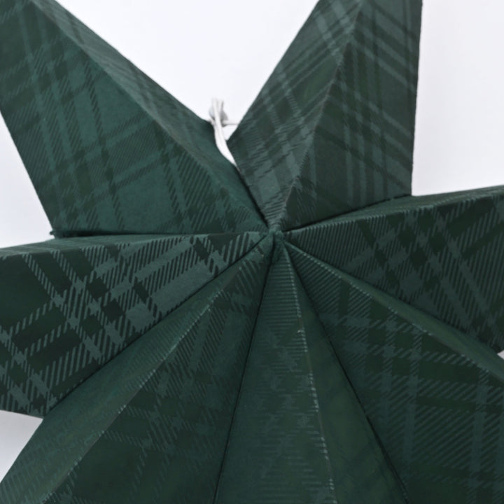 7-Point Paper Star Christmas Hanging Décor – 75 cm