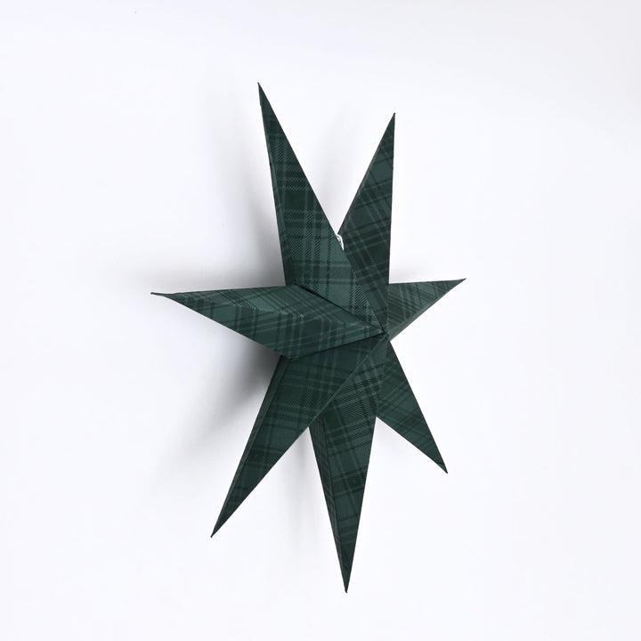 7-Point Paper Star Christmas Hanging Décor – 75 cm