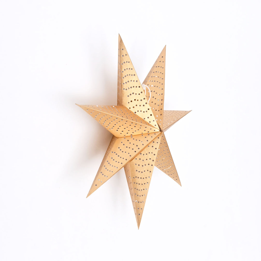Scandinavian 7- Point Paper Star – Christmas Decor 46 cm