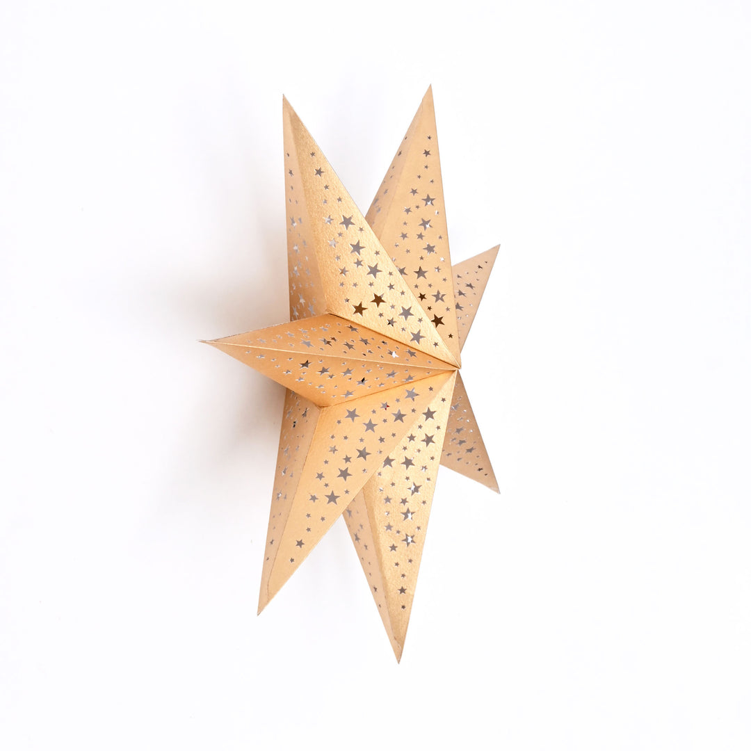 7-Point Paper Star Christmas Hanging Décor – 46 cm