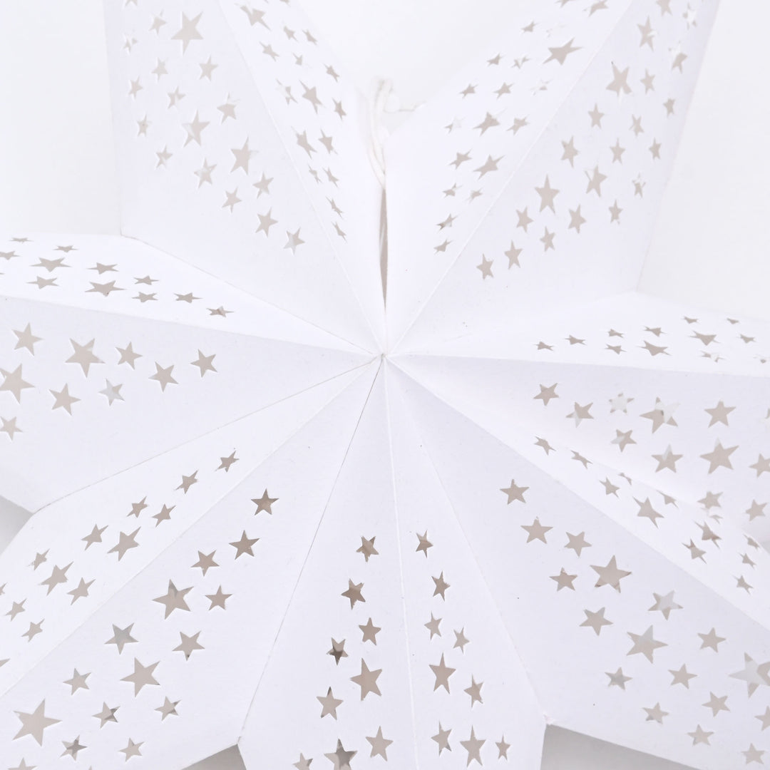 Scandinavian 7- Point Paper Star – Christmas Decor 60 cm