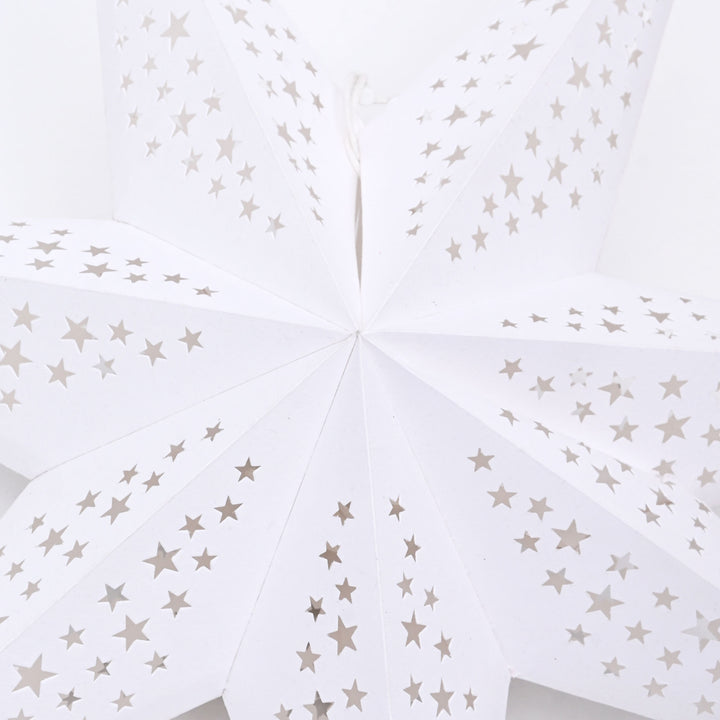 Scandinavian 7- Point Paper Star – Christmas Decor 60 cm