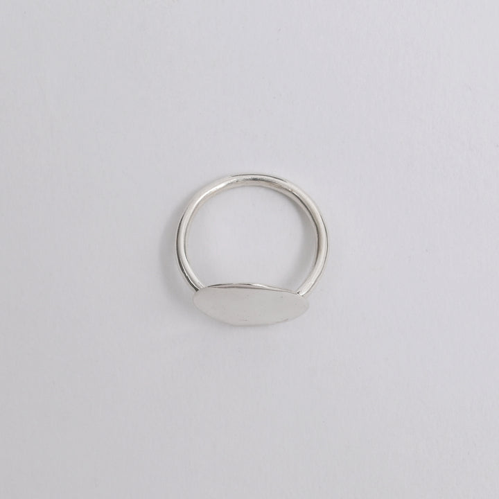 Silver Ring – Circle Minimalist Design