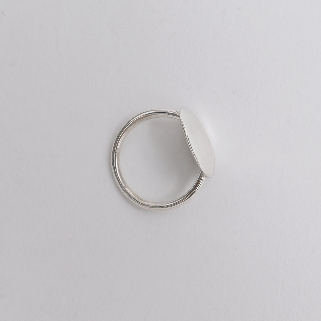 Silver Ring – Circle Minimalist Design