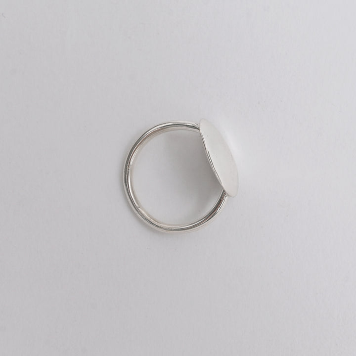 Silver Ring – Circle Minimalist Design