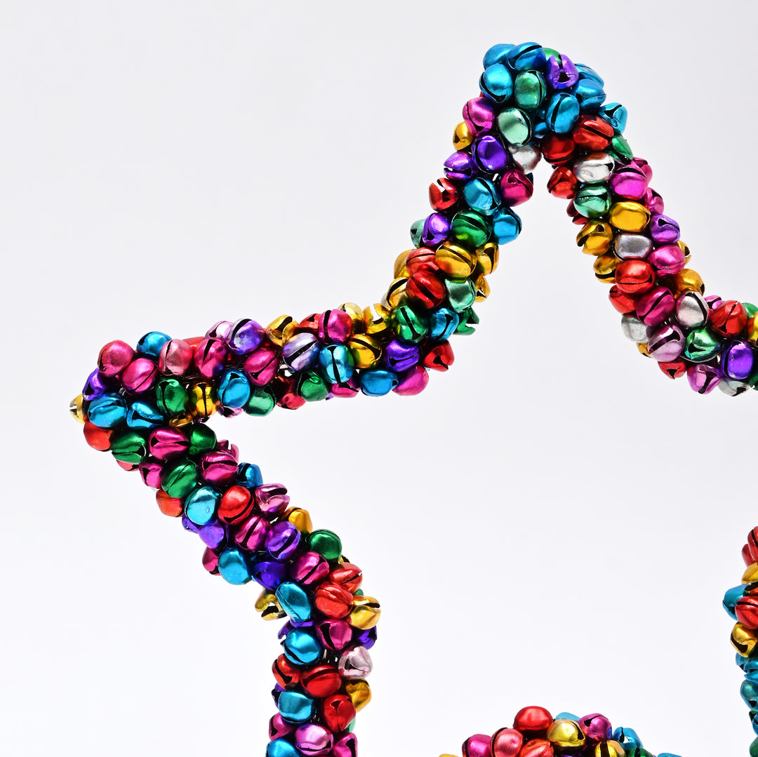 Multicolour Bells Star Christmas Tree Topper