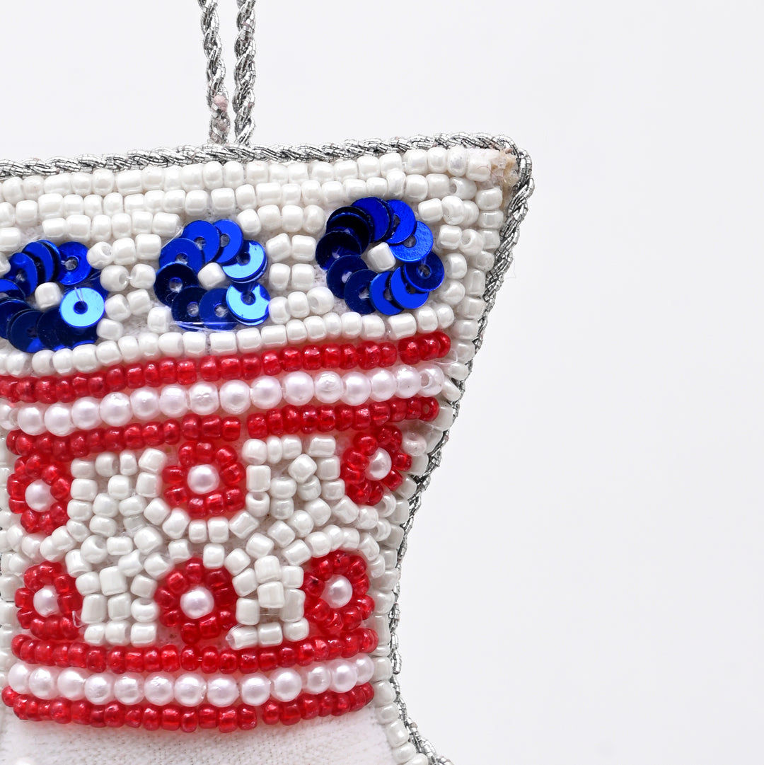 Velvet Mini Stocking Christmas Hanging Ornament