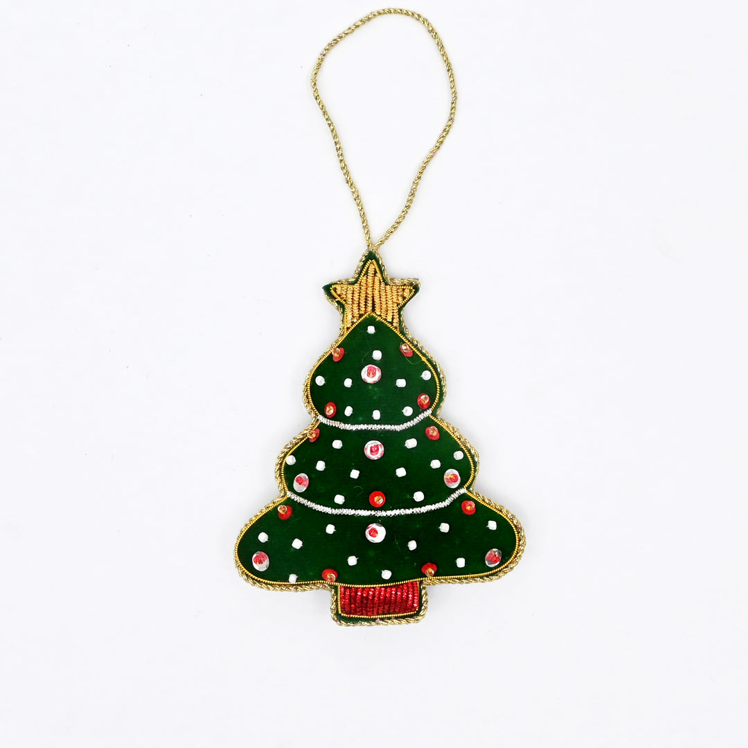 Felt Christmas Tree Hanging Ornament